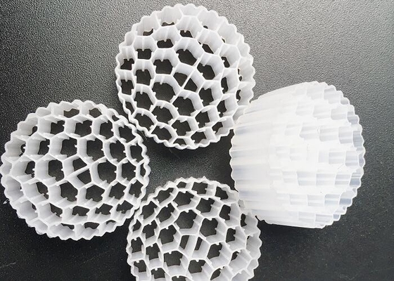satın al Activecell Biotube MBBR Plastik Filtre Medyası Beyaz Renk 800m2/M3 online manufacture