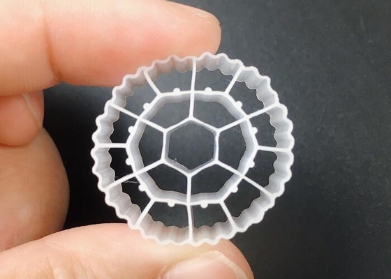 satın al 19 Delik 25x10MM Aktif hücreli MBBR Kanalizasyon Arıtma için Yüzen Medya online manufacture