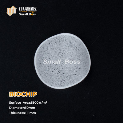 satın al White Color Mbbr Filter Media with Virgin HDPE Material Ras Biochip online manufacture