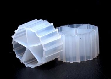 satın al 10*7mm MBBR Filtre Medyası Bakire HDPE Malzemesi Beyaz Renk Su Arıtma için Biyolojik Medyalar online manufacture