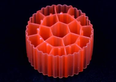 satın al Kırmızı / Sarı Plastik MBBR Biyo Medya K1 500 m2/m3 Yüzey Alanı Beyaz Renkli online manufacture