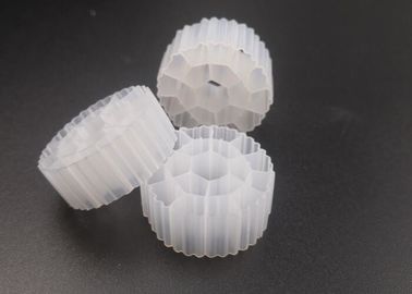 satın al K3 Beyaz Renkli HDPE Malzemesi MBBR Filtre Medyası Su Arıtma Bio Cel Havuz için online manufacture