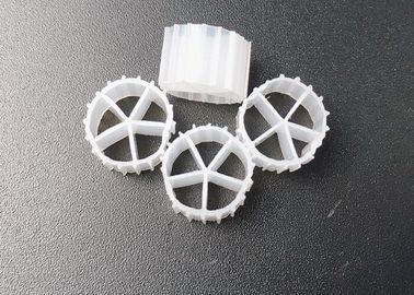 satın al Balık Çiftliği Bioballs BIO Filtre Medyası Beyaz Renk 10 * 7mm Yüzen Dolgu 100% Virgin HDPE biyo filtre medyası online manufacture