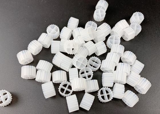 satın al 11*7mm Doğal Renkli Ve Bakire HDPE Malzemesi MBBR Biofilm Taşıyıcı Üretici online manufacture