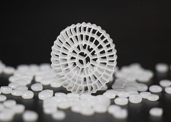 satın al HDPE Beyaz Renkli Hareketli Yatak Biofilm Reaktörü Hızlı Büyüme online manufacture