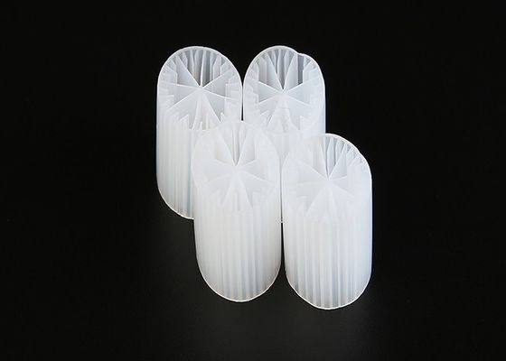 satın al İyi yüzey alanı ve beyaz rengi olan bakire HDPE MBBR plastik filtre ortamı online manufacture