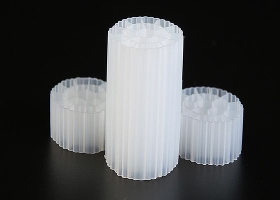 satın al Virgin HDPE Malzemesi MBBR Plastik Filtre Medyası Atık Su Arıtma için Beyaz Renk online manufacture