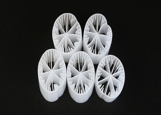 satın al Hidrofilik Beyaz Plastik Filtre Medyası HDPE Hareketli Yatak Biofilm Reaktörü online manufacture