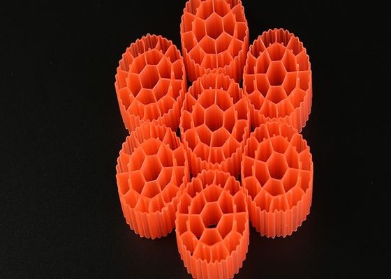 satın al HDPE Malzemesi K1 Filtre Medyası 25*10mm Boyut ve Beyaz Rengi Atık Suyu Arıtmak İçin online manufacture