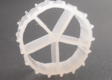 Virgin HDPE Malzemesi MBBR Bio Media 10 * 7mm Boyut Uzun Hizmet Süresi İçin