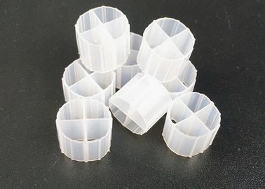 Hdpe'den yapılmış atık su arıtma için plastik koi havuzu yüzen biyo medya