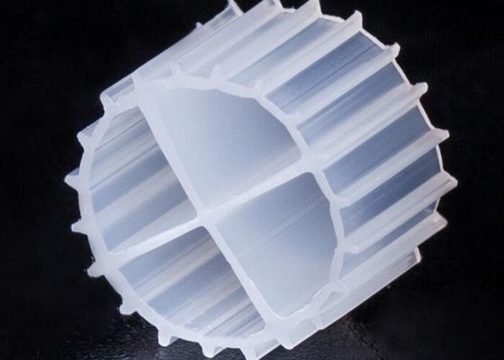 MBBR Biyofilter Medya Biyoçipler 0.96 - 0.98g / Cm3 yoğunluk RAS için Akvaçülüğü FAB biyo medya