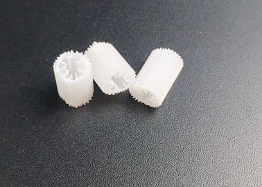 Biyo hücre Filtre Medyası Virgin HIPS Malzeme 5*10mm Boyut MBBR Bio Media Biyo hücre Havuz için