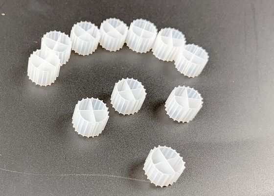 MBBR Beyaz HDPE IFAS Biyolojik Filtre Medyası 1000m2/M3