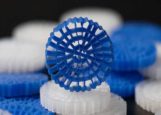 Balık havuzu HDPE Biyocell Filtre Medyası Su Arıtma Filtre Medyası