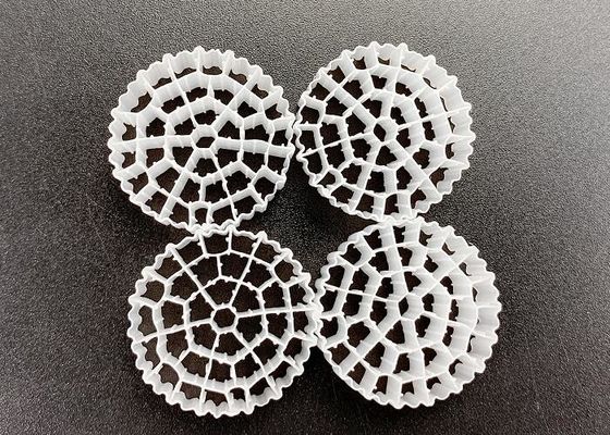 Atık su filtresi ortamı MBBR Hareketli yatak Biofilm reaktörü HDPE