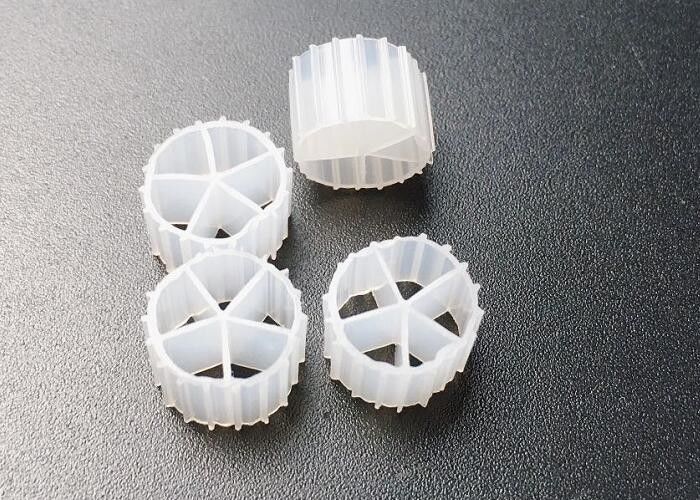 MBBR Top Şok Plastik Filtre Medyası BOD / COD Ve Azot Kaldırma