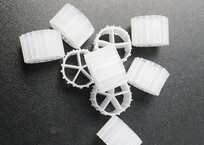 MBBR Top Şok Plastik Filtre Medyası BOD / COD Ve Azot Kaldırma