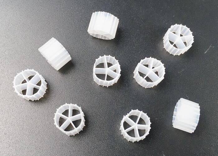 MBBR Top Şok Plastik Filtre Medyası BOD / COD Ve Azot Kaldırma