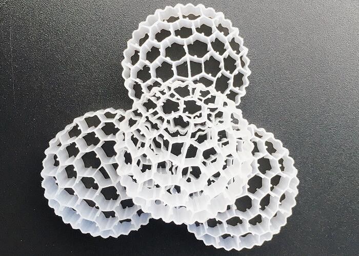 Activecell Biotube MBBR Plastik Filtre Medyası Beyaz Renk 800m2/M3