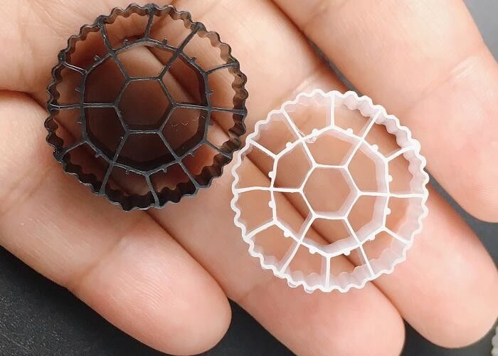 Hidrofilik mükemmel bakire plastik filtre MBBR taşıyıcı ortam