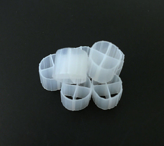 HIPS Beyaz Renk Plastik Biyo Medya, Taşınabilir Yatak Biofiltre 12*9mm Boyut