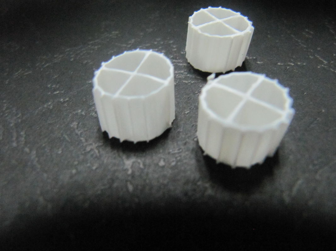 Aktif MBBR Bio Media K1 Beyaz Renkli Ve Bakir HDPE Malzemesi