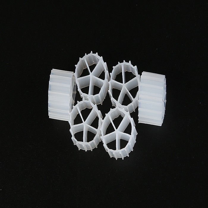 Kendini Temizleyen PE MBBR Filtre Medyası 10mm X 7mm Uzun Hizmet Süresi