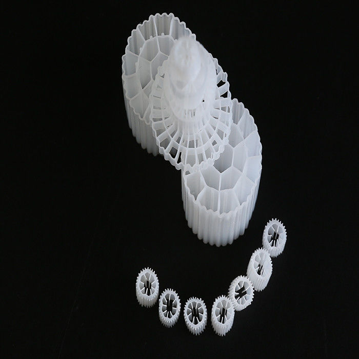 K1 K3 K5 MBBR Bio Media Yüzen Uzun Yaşam Doğal Renk 12mm X 9mm