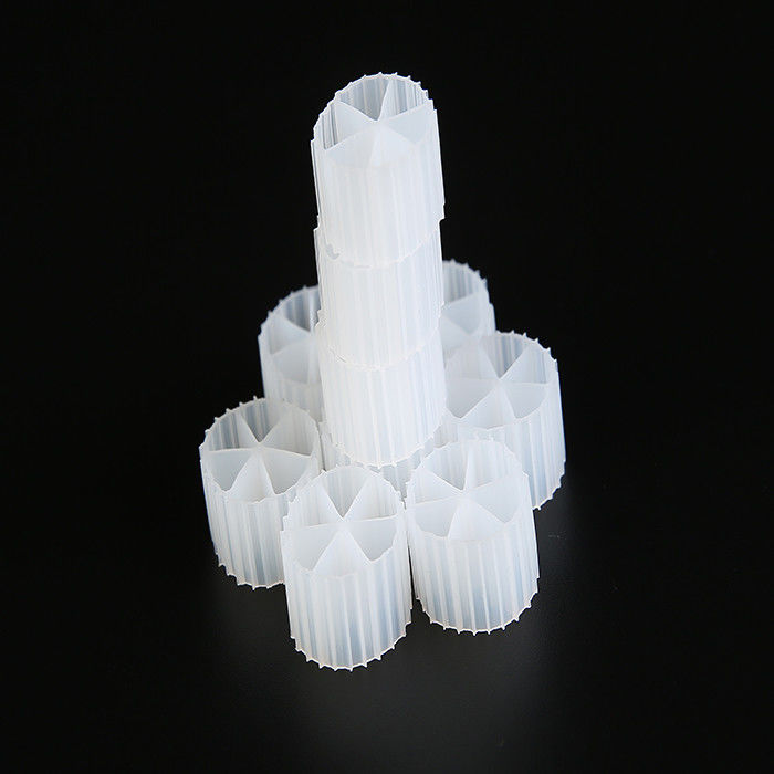 MBBR Yüzen Filtre Medyası Uzun Yaşam Süresi 0.96g/cm3 - 0.98g/cm3 yoğunluk