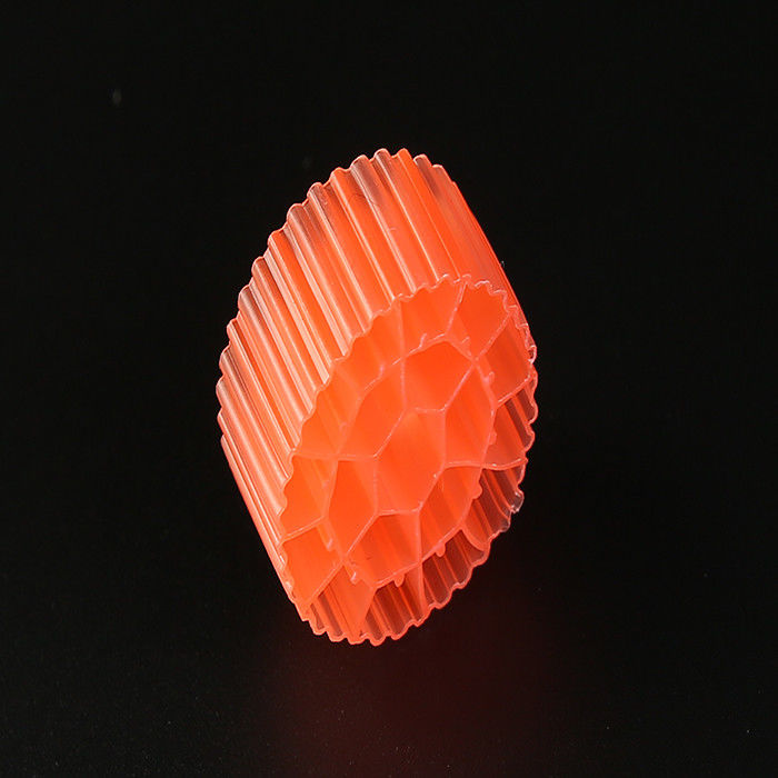 Uzay tasarrufu Kırmızı yüzen filtre ortamı K3 Filtre ortamı Şok direnci