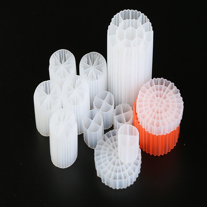 MBBR Biyo Hücre Filtre Medyası 35mm X 18mm Basit Çalışma Bakım