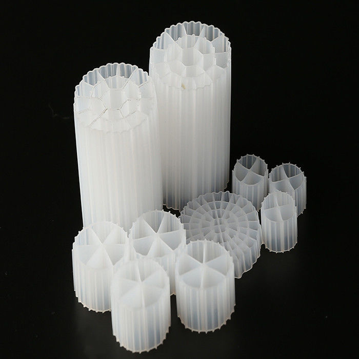 35mm X 18mm Boyut Beyaz Renk Biyo hücre Filtre Medyası K3 Akvaryum Medyası Uzun kullanım süresi