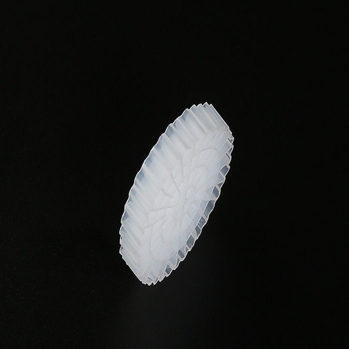 Virgin HDPE malzemesi K5 MBBR İyi yüzey alanı ve beyaz renkli filtre ortamı