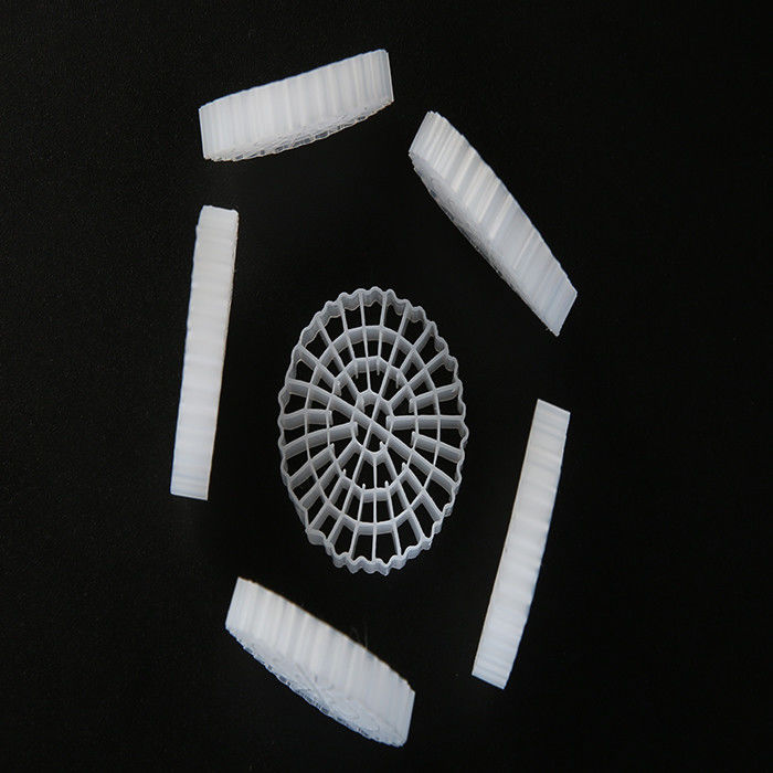 Süper Karbürizasyon MBBR Su Arıtma Yüzen Filtre Medyası 25mm X 4mm