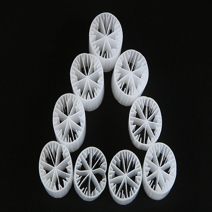 İyi Yüzey Alanı Biyo hücre Filtre Medyası Akva kültürü Biyofiltre HDPE malzemesi