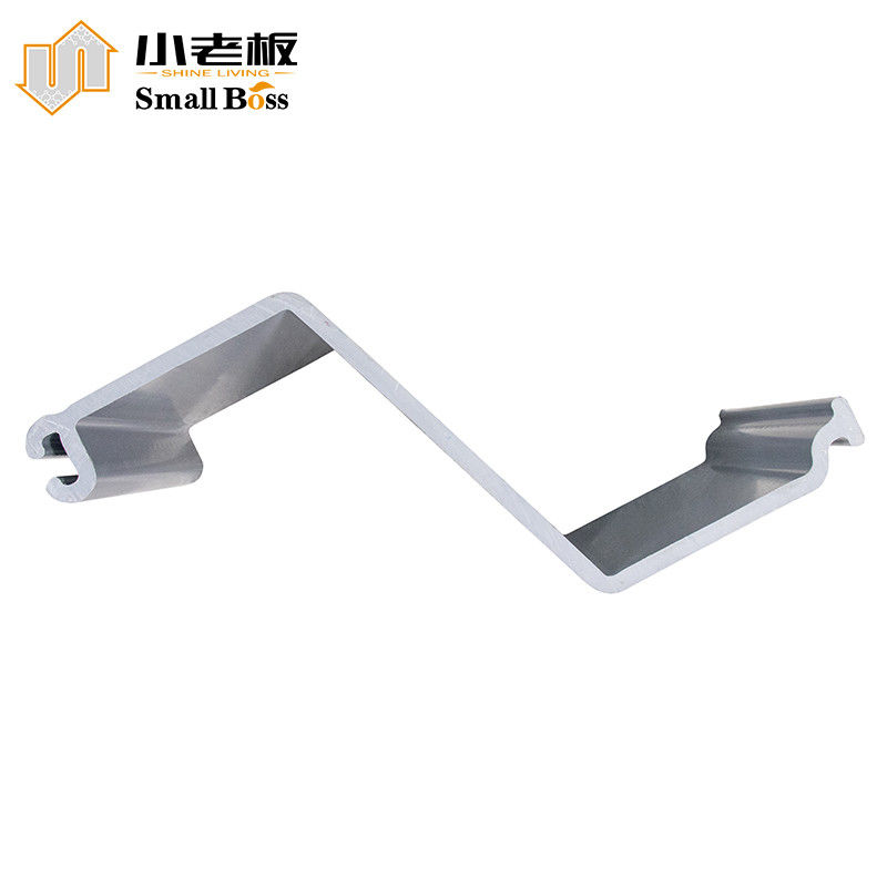 Maliyet Çözümlü Deniz Duvarı Vinil Yaprak Yığın Panelleri 10mm 11mm Z Tipi PVC Yaprak Yığınları