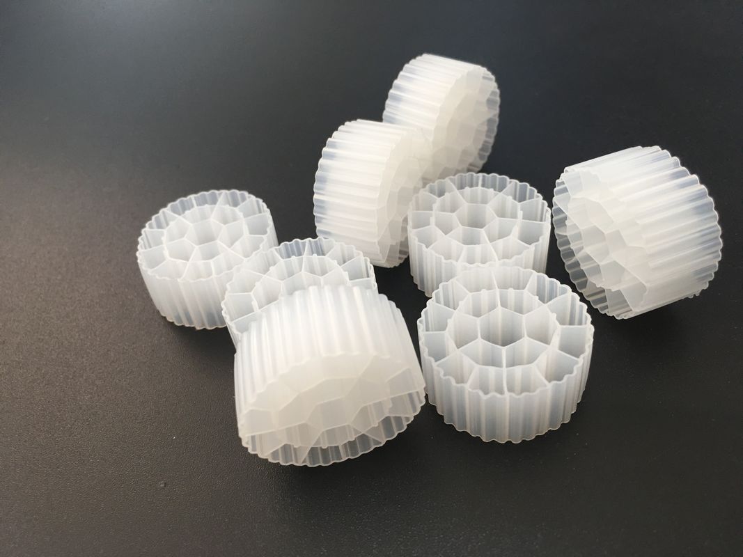 Beyaz Renkli HDPE Filtre Medyası, Plastik Filtre Medyası