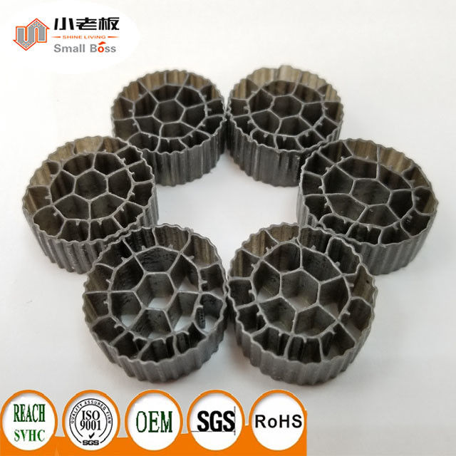 Beyaz hdpe akvaryum filtresi plastik bio medias su arıtma ambalaj ürünleri