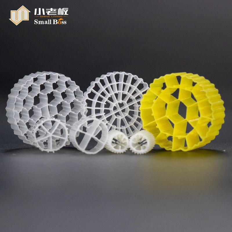 PE38 HDPE Plastik Mbbr Bio Filtre Medyası Su Arıtma için