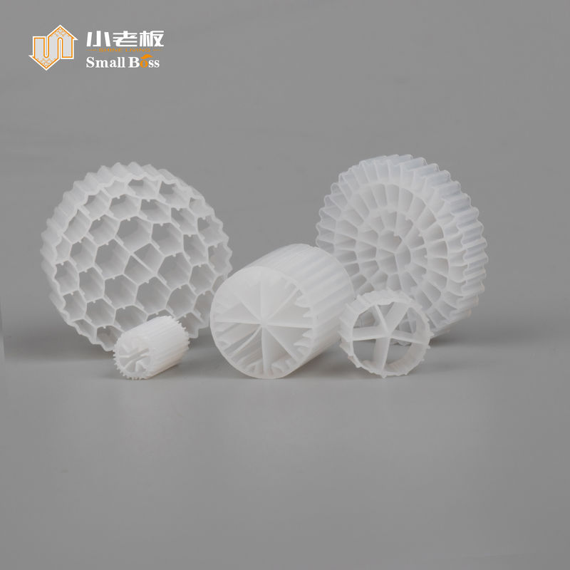 Beyaz 25*10mm Fab Bio Filer Media 800m2/m3 Ifas İşlem Wwtp A/o