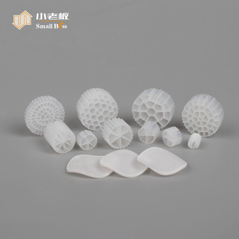 Beyaz 25*10mm Fab Bio Filer Media 800m2/m3 Ifas İşlem Wwtp A/o