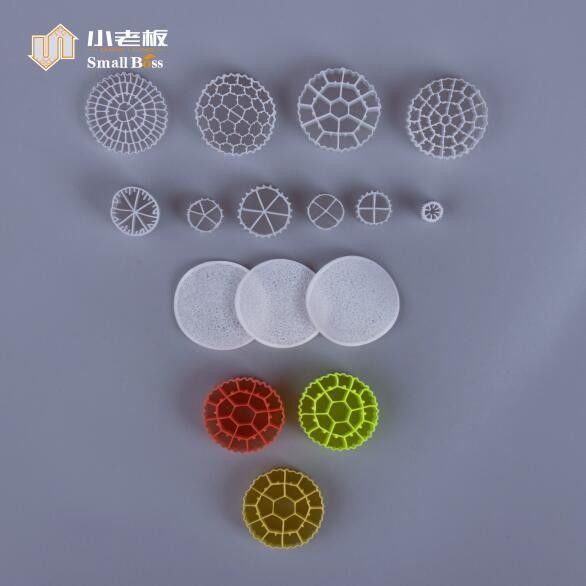 25*10mm FDA 800M2/M3 BIOCELL biyotüp yüzen taşıyıcı mbbr filtre