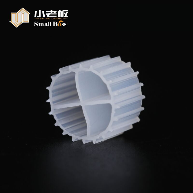 HDPE Küçük Boyutlu K1 Bio Filtre Medyası 900m2 / M3 Yüzey Alanı 11*7mm Boyut