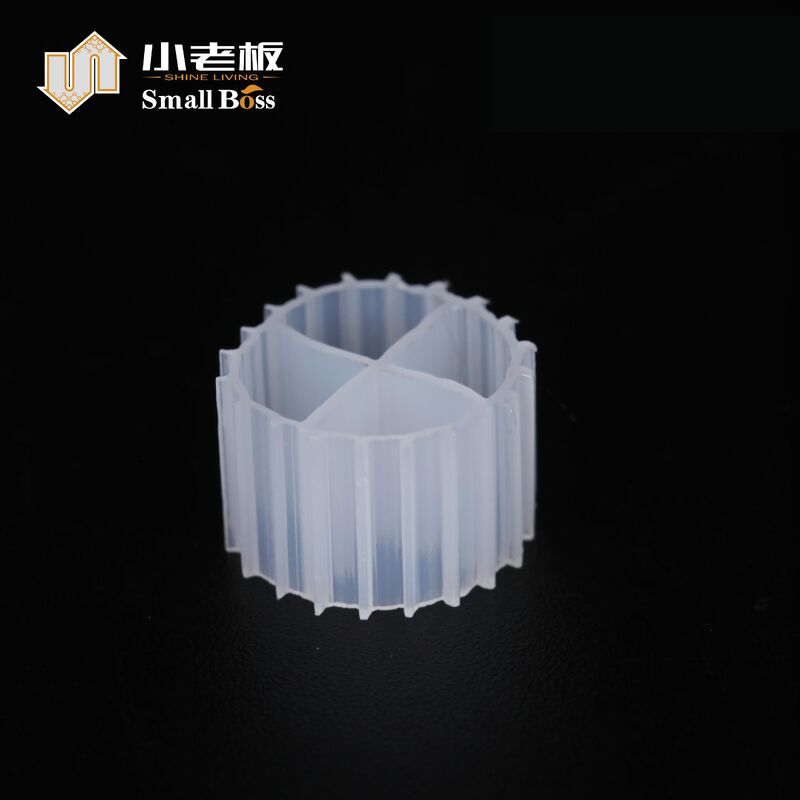 HDPE Küçük Boyutlu K1 Bio Filtre Medyası 900m2 / M3 Yüzey Alanı 11*7mm Boyut