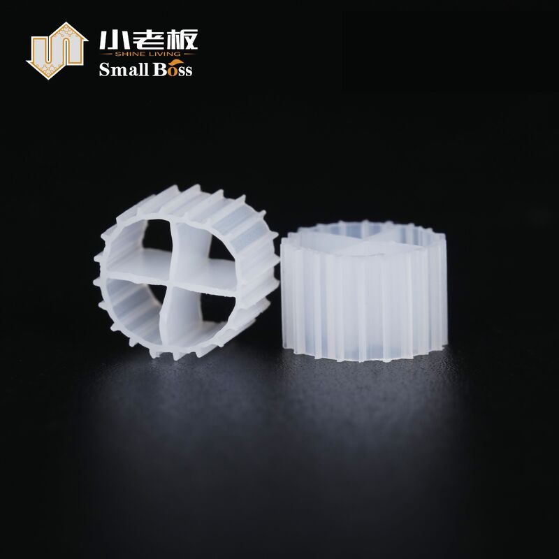 HDPE Küçük Boyutlu K1 Bio Filtre Medyası 900m2 / M3 Yüzey Alanı 11*7mm Boyut