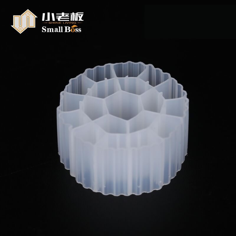 Biofilm Reaktörü Balık Havuzu MBBR Filtre Medyası 100% bakire HDPE malzemesi