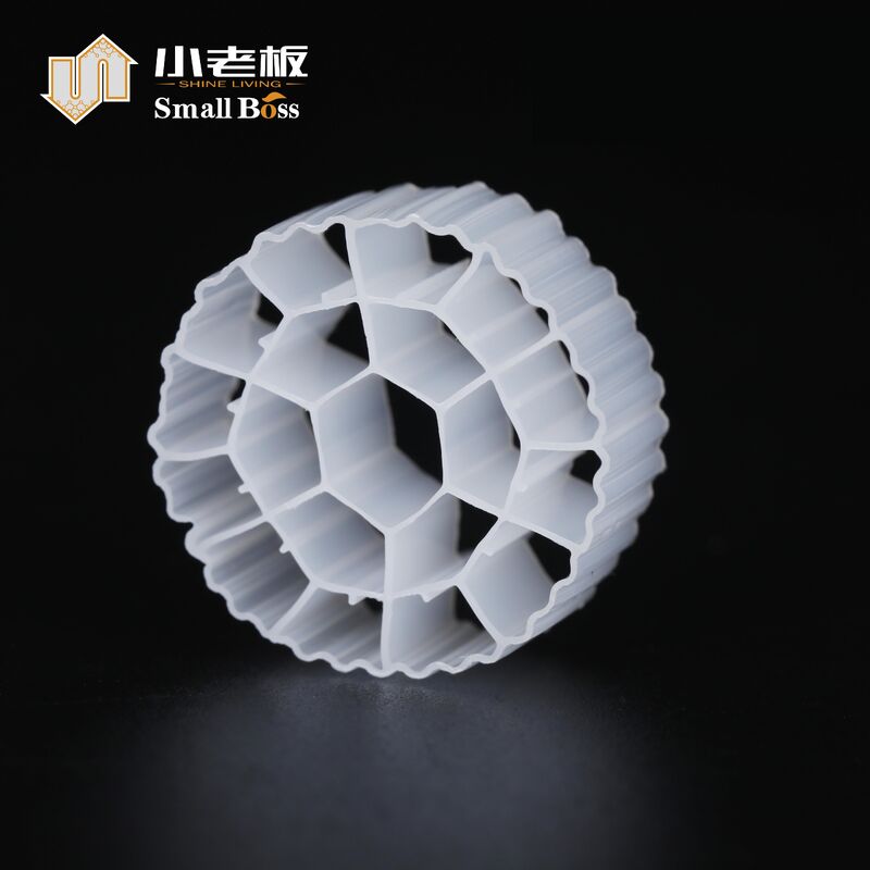Biofilm Reaktörü Balık Havuzu MBBR Filtre Medyası 100% bakire HDPE malzemesi