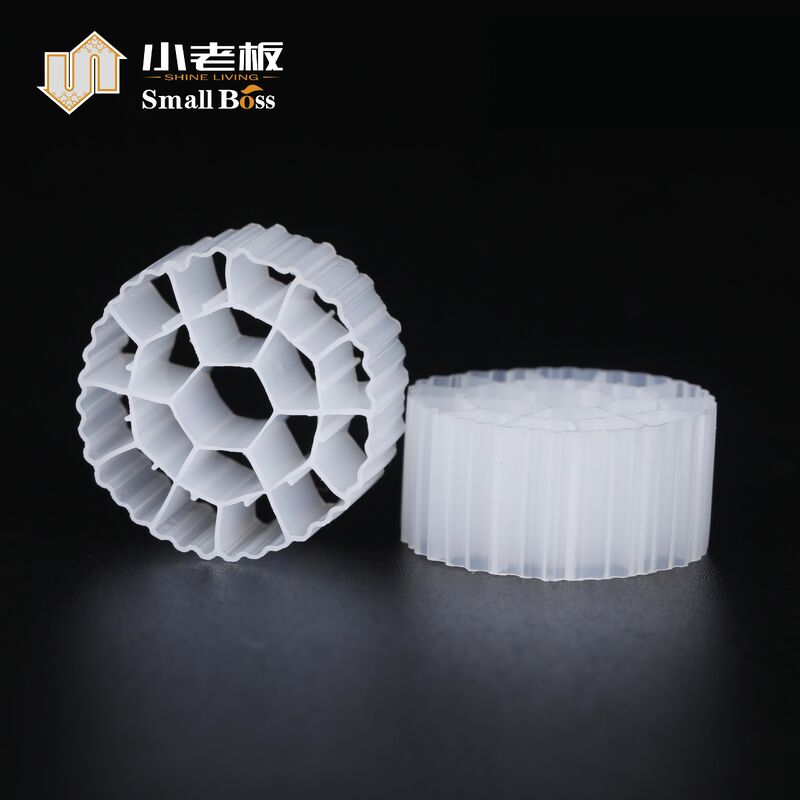 Biofilm Reaktörü Balık Havuzu MBBR Filtre Medyası 100% bakire HDPE malzemesi