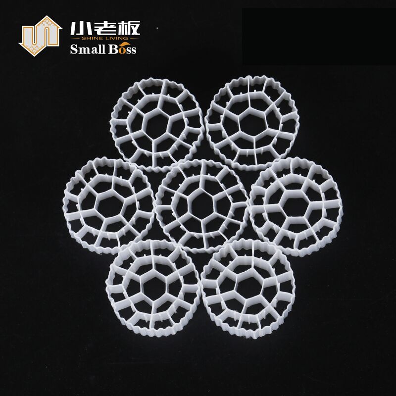 Beyaz MBBR Filtre Medyası K3 HDPE RAS Medyası Yüzen